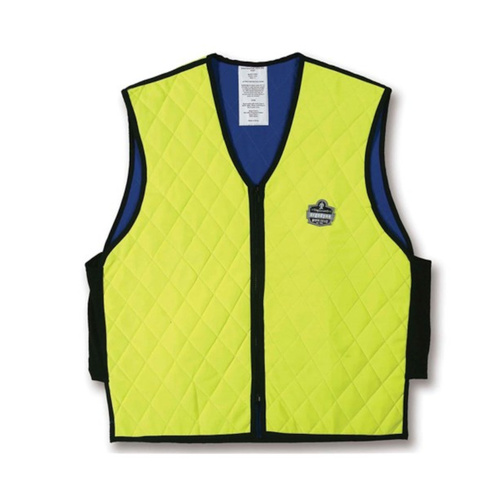 WORKWEAR, SAFETY & CORPORATE CLOTHING SPECIALISTS - Chill-Its 6665 Evaporative Cooling Vest - Lime