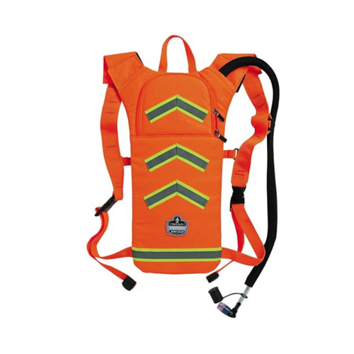 WORKWEAR, SAFETY & CORPORATE CLOTHING SPECIALISTS Chill-Its 5155 Hi-Vis Low Profile Hydration Pack 2L - Hi-Vis Orange