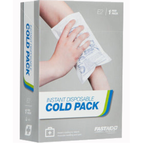 WORKWEAR, SAFETY & CORPORATE CLOTHING SPECIALISTS INSTANT COLD PACK, LARGE, 1PK-White-L