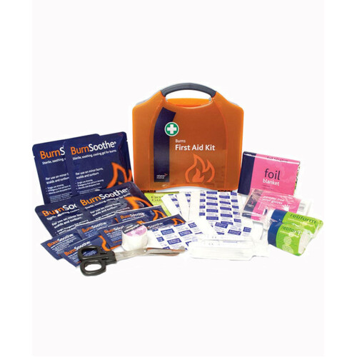 WORKWEAR, SAFETY & CORPORATE CLOTHING SPECIALISTS EMERGENCY BURNS KIT, PLASTIC PORTABLE