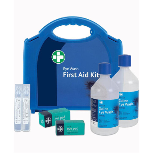 WORKWEAR, SAFETY & CORPORATE CLOTHING SPECIALISTS - EMERGENCY EYEWASH KIT, PLASTIC PORTABLE