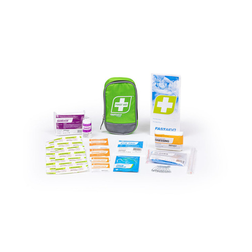 WORKWEAR, SAFETY & CORPORATE CLOTHING SPECIALISTS FIRST AID KIT, COMPACT, SOFT PACK - 12 PACK