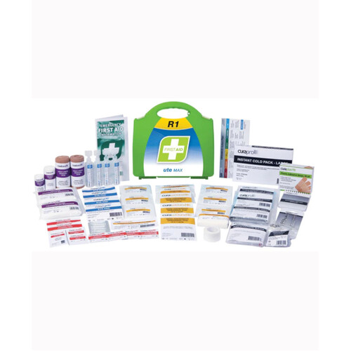 WORKWEAR, SAFETY & CORPORATE CLOTHING SPECIALISTS - First Aid Kit, R1, Ute Max, Plastic Portable