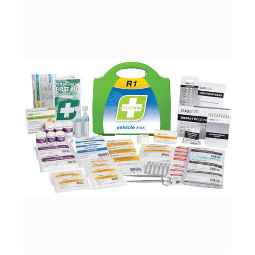 WORKWEAR, SAFETY & CORPORATE CLOTHING SPECIALISTS - First Aid Kit, R1, Vehicle Max, Plastic Portable