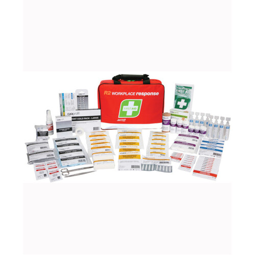 WORKWEAR, SAFETY & CORPORATE CLOTHING SPECIALISTS First Aid Kit, R2, Workplace Response Kit, Soft Pack