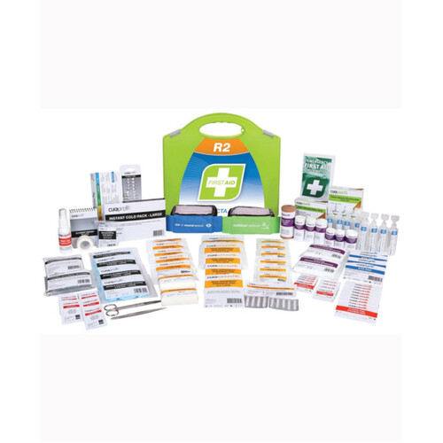 WORKWEAR, SAFETY & CORPORATE CLOTHING SPECIALISTS First Aid Kit, R2, Constructa Max Kit, Plastic Portable