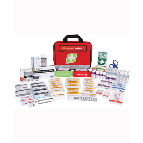 WORKWEAR, SAFETY & CORPORATE CLOTHING SPECIALISTS First Aid Kit, R2, Electrical Workers Kit, Soft Pack