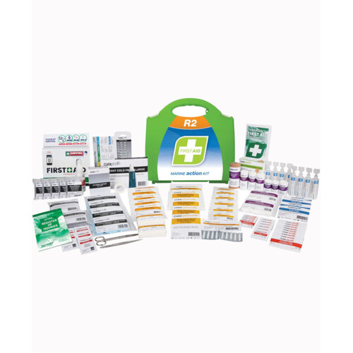 WORKWEAR, SAFETY & CORPORATE CLOTHING SPECIALISTS FIRST AID KIT, R2, MARINE ACTION KIT, PLASTIC PORTABLE