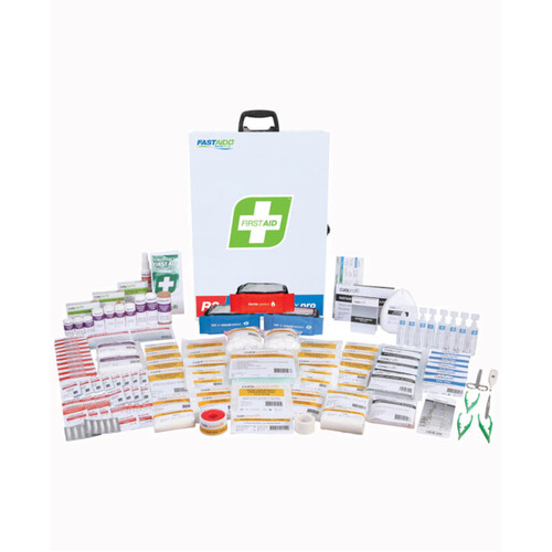 WORKWEAR, SAFETY & CORPORATE CLOTHING SPECIALISTS - First Aid Kit, R3, Industra Max Pro Kit, Metal Wall Mount