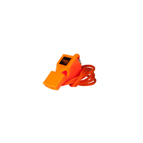 WORKWEAR, SAFETY & CORPORATE CLOTHING SPECIALISTS PEALESS EMERGENCY WHISTLE, ORANGE, WITH LANYARD - SINGLE