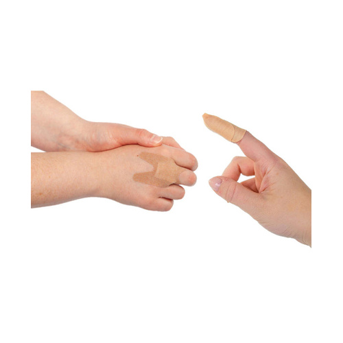 WORKWEAR, SAFETY & CORPORATE CLOTHING SPECIALISTS - ADHESIVE STRIPS, FABRIC, FINGERTIP/KNUCKLE, 12's - SINGLE