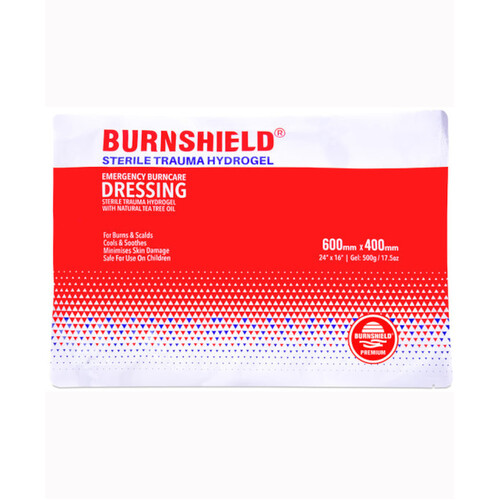 WORKWEAR, SAFETY & CORPORATE CLOTHING SPECIALISTS - HYDROGEL BURN DRESSING, 60 X 40CM - GST FREE