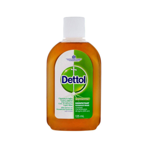 WORKWEAR, SAFETY & CORPORATE CLOTHING SPECIALISTS DISCONTINUED - DETTOL ANTISEPTIC LIQUID, 125ML BOTTLE - SINGLE