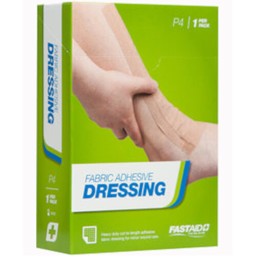 WORKWEAR, SAFETY & CORPORATE CLOTHING SPECIALISTS ADHESIVE DRESSING STRIP, FABRIC, 7.5CM X 1M, 1PK