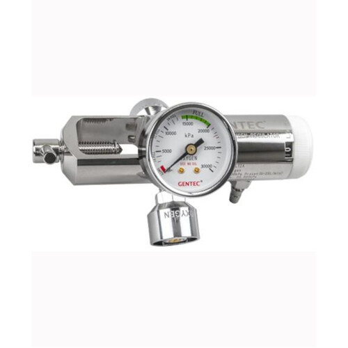 WORKWEAR, SAFETY & CORPORATE CLOTHING SPECIALISTS - OXYGEN REGULATOR 1-25LPM, DOUBLE  OUTLET