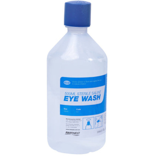 WORKWEAR, SAFETY & CORPORATE CLOTHING SPECIALISTS EYE WASH SOLUTION, 500ML BOTTLE - SINGLE
