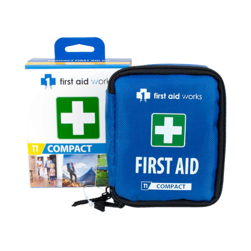 WORKWEAR, SAFETY & CORPORATE CLOTHING SPECIALISTS First Aid Works Compact First Aid Kit T1 (Replaces FAWGP)