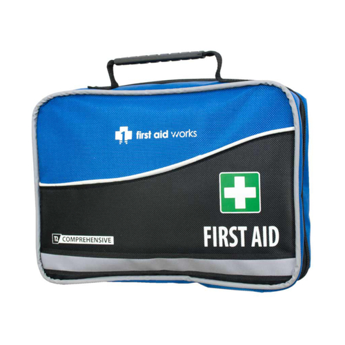 WORKWEAR, SAFETY & CORPORATE CLOTHING SPECIALISTS First Aid Works Comprehensive First Aid Kit Soft Case T2
