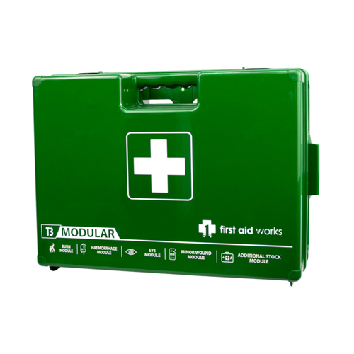 WORKWEAR, SAFETY & CORPORATE CLOTHING SPECIALISTS First Aid Works Modular First Aid Kit Hard Case T3 (Replaces FAWNT & FAWNW)