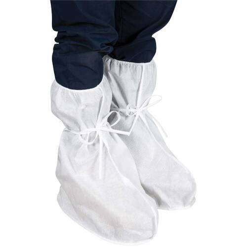 WORKWEAR, SAFETY & CORPORATE CLOTHING SPECIALISTS Force360 SMS Disposable Boot Cover with PVC Sole