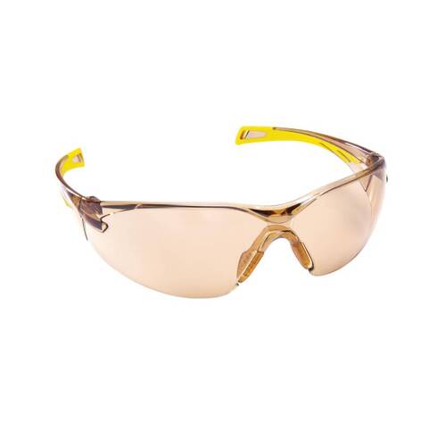 WORKWEAR, SAFETY & CORPORATE CLOTHING SPECIALISTS Force360 Runner Bronze Mirror Lens Safety Spectacle