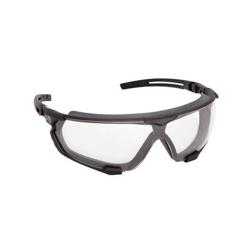 WORKWEAR, SAFETY & CORPORATE CLOTHING SPECIALISTS - Force360 Arma SI Clear KN Rated Lens Safety Spectacle with Silicon Gasket