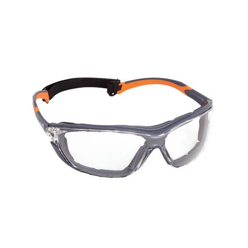 WORKWEAR, SAFETY & CORPORATE CLOTHING SPECIALISTS Force360 NeoGuard Clear Lens Safety Spectacle with Foam Gasket
