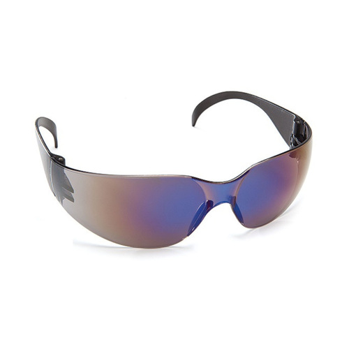 WORKWEAR, SAFETY & CORPORATE CLOTHING SPECIALISTS - Force360 Radar Blue Mirror Lens Safety Spectacle