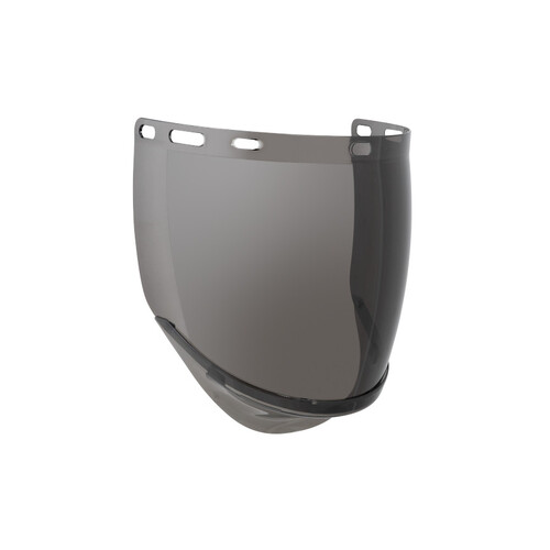 WORKWEAR, SAFETY & CORPORATE CLOTHING SPECIALISTS - Force360 Aegis Smoke AF/HC Faceshield & Removable Chinguard