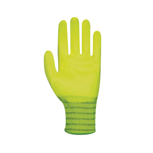WORKWEAR, SAFETY & CORPORATE CLOTHING SPECIALISTS - Force360 Bi-Polymer Cut Hi-Vis Cut Resistant Glove (Cut Level C)
