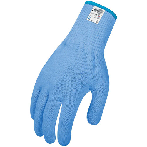 WORKWEAR, SAFETY & CORPORATE CLOTHING SPECIALISTS - Force360 Blue Food Grade 13 gauge Glove (Cut Level D)