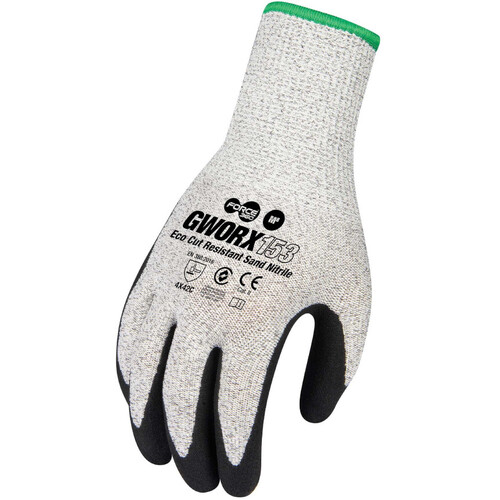 WORKWEAR, SAFETY & CORPORATE CLOTHING SPECIALISTS Force360 Cut Resistant Sand Nitrile Glove (Cut LevelC)