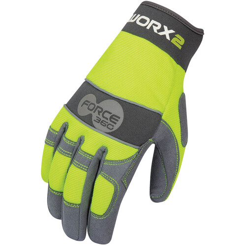 WORKWEAR, SAFETY & CORPORATE CLOTHING SPECIALISTS Force360 Original Hi-Vis Mechanics Glove
