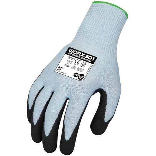 WORKWEAR, SAFETY & CORPORATE CLOTHING SPECIALISTS Force360 Cut Resistant Sand Nitrile Glove (Cut Level B)
