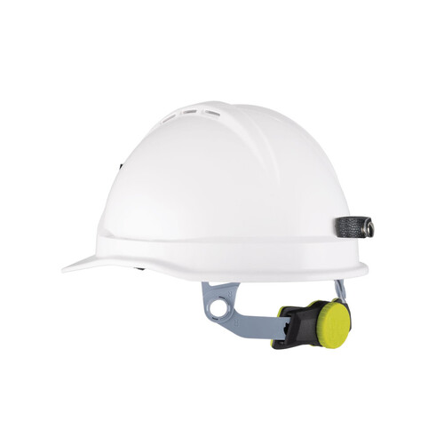 WORKWEAR, SAFETY & CORPORATE CLOTHING SPECIALISTS Force360 GTE7 Essential Type 1 ABS Vented Miners Hard Hat with Ratchet Harness