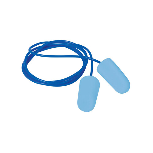 WORKWEAR, SAFETY & CORPORATE CLOTHING SPECIALISTS Force360 FoodSafe Metal Detectable Corded Disposable Earplug Class 5, 26dB (100pr Per Box)