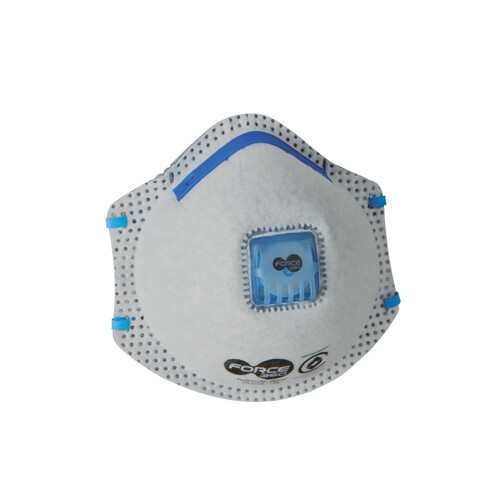 WORKWEAR, SAFETY & CORPORATE CLOTHING SPECIALISTS Force360 P2CV Active Carbon Disposable Respirator (10 Per Box)