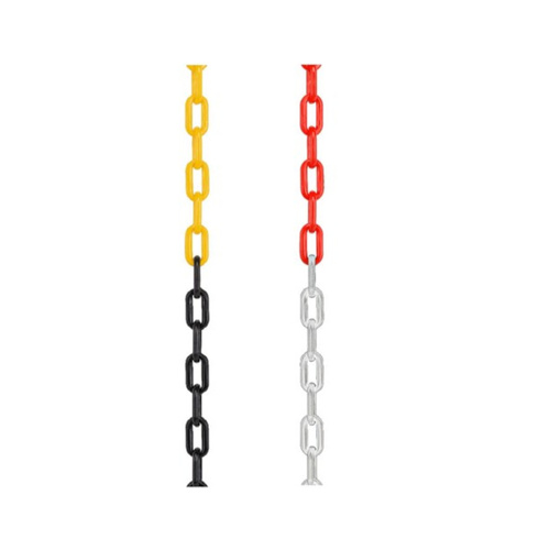 WORKWEAR, SAFETY & CORPORATE CLOTHING SPECIALISTS 6mm PLASTIC ChainX50mtr B&Y 38mmL X 12mmW X 26.8I X 10S