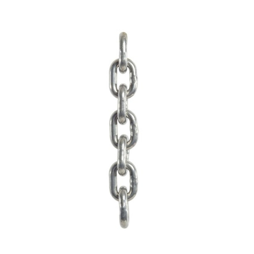 WORKWEAR, SAFETY & CORPORATE CLOTHING SPECIALISTS 8mm Grade 316 Stainless Steel SHORT Link Proof Coil Chain