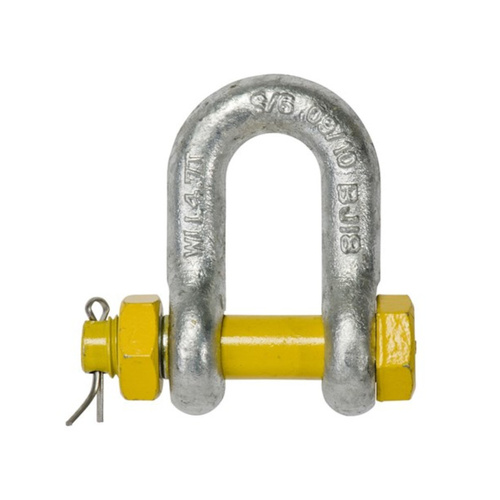WORKWEAR, SAFETY & CORPORATE CLOTHING SPECIALISTS Grade'S' Safety`D' SHook 22X25mm WLL 6.5 TONNE