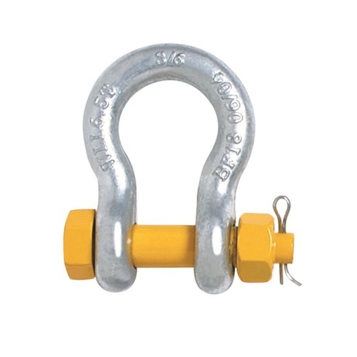 WORKWEAR, SAFETY & CORPORATE CLOTHING SPECIALISTS Grade S' Safety BOW SHookL 45X51mm WLL 25.00 TONNE