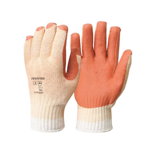 WORKWEAR, SAFETY & CORPORATE CLOTHING SPECIALISTS Glove - Orange Latex Coated