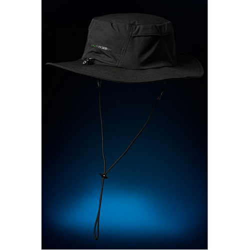WORKWEAR, SAFETY & CORPORATE CLOTHING SPECIALISTS CP-14 - Tech Boonie Hat (Single) - Black - One Size