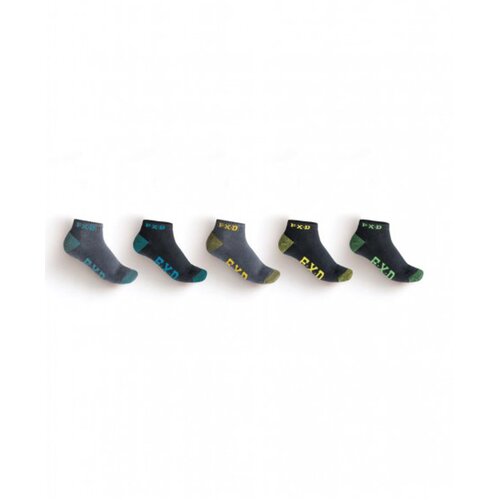 WORKWEAR, SAFETY & CORPORATE CLOTHING SPECIALISTS SK-3 Assorted 5pk Ankle Socks