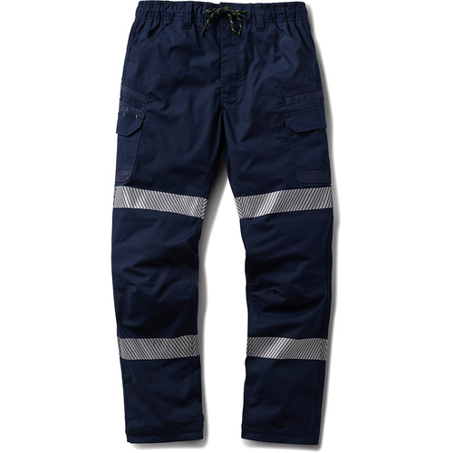 WORKWEAR, SAFETY & CORPORATE CLOTHING SPECIALISTS WP-12T - Taped Elastic Waist Stretch Ripstop Work Pant