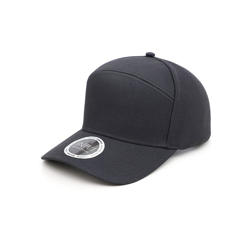 WORKWEAR, SAFETY & CORPORATE CLOTHING SPECIALISTS INIVI 3 PANEL SEAMLESS SIDE AND BACK POLYCOTTON - SNAPBACK