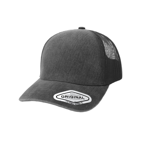 WORKWEAR, SAFETY & CORPORATE CLOTHING SPECIALISTS Seamless Front Washed Mesh Cap