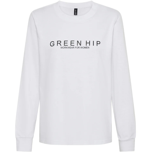 WORKWEAR, SAFETY & CORPORATE CLOTHING SPECIALISTS - Green Hip Long Sleeve T-Shirt