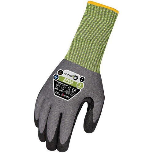 WORKWEAR, SAFETY & CORPORATE CLOTHING SPECIALISTS Graphex QuantumEXT Glove (Cut Level F)