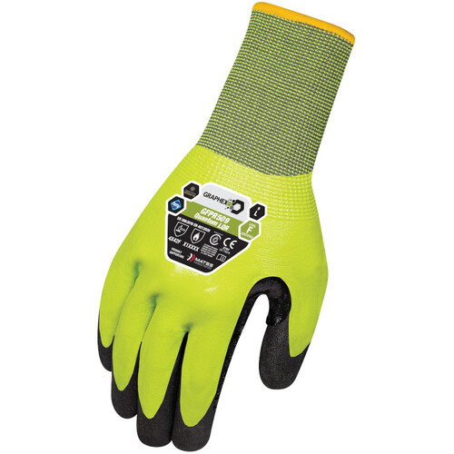 WORKWEAR, SAFETY & CORPORATE CLOTHING SPECIALISTS Graphex Quantum LQR Glove (Cut Level F)